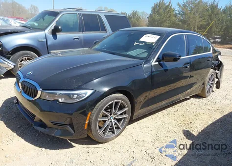 2021 BMW 330I z USA, uszkodzony, nr VIN 3MW5R1J0XM8B69340